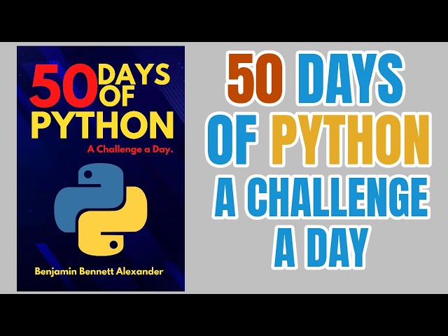 50 Days of Python A Challenge a Day