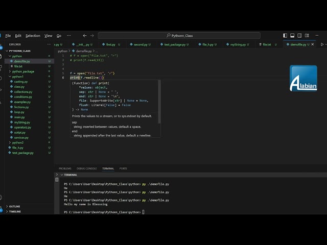 15  Python File Handling