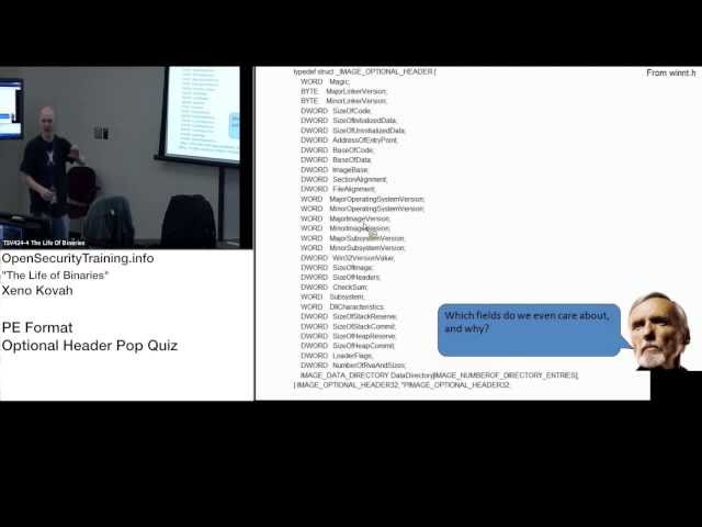 2013 Day1P15 Life of Binaries: PE Optional Header Pop Quiz