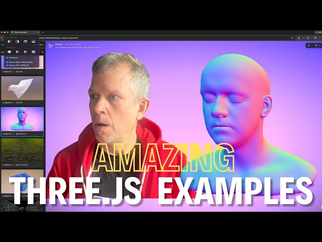 Three.js Examples Are Amazing