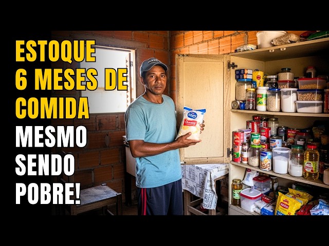 Poor Man's Stockpile: How to Store Food for 6 Months While Spending Little per Week