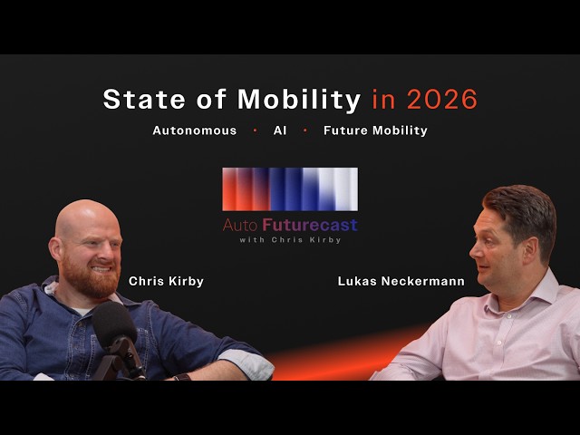 The State of Mobility in 2026 with Lukas Neckermann | Auto Futurecast S2E1