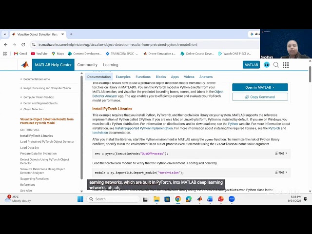 AI-Driven Perception, Learning, and Mapping for Drones - MATLAB Session 2