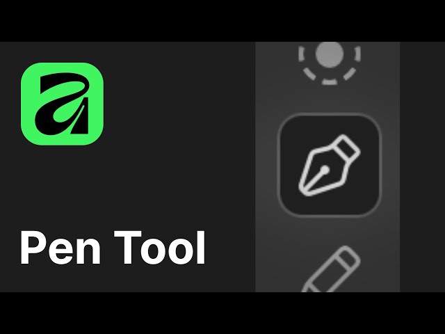 How to Use the Pen Tool in Affinity 3
