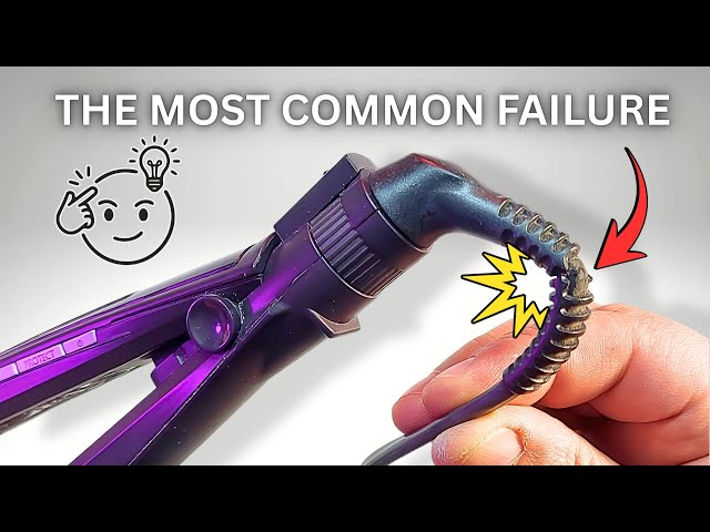 Hair Straightener Power Cord Repair | Fix Broken Cord Without Replacement