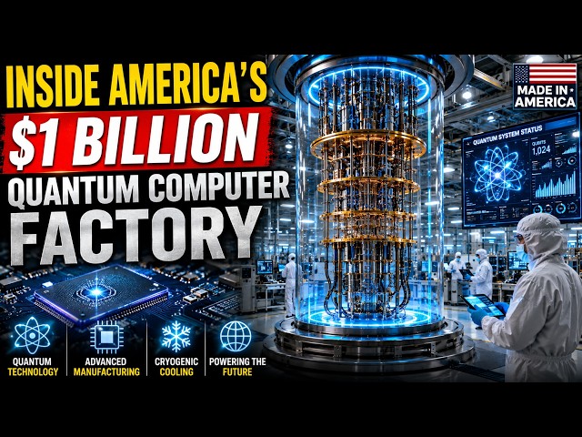 Inside America's Billion-Dollar Quantum Computer Factory