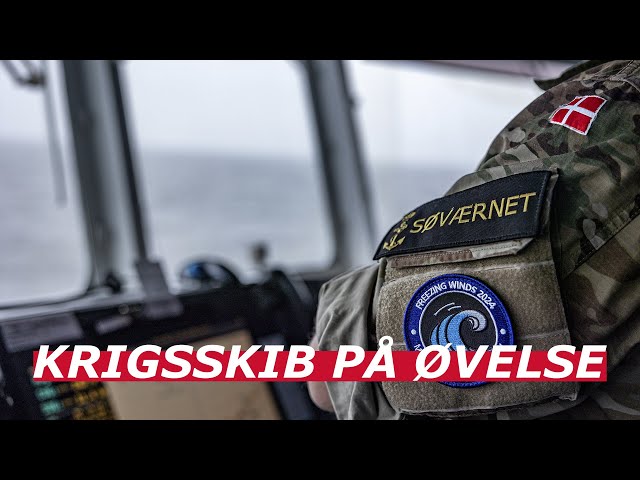 Fregatten Absalon har deltaget i den store finske flådeøvelse Freezing Winds 24.