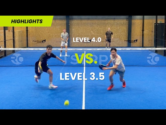 Level 3.5 - Level 4.0 Gameplay | Can We Beat These Players? | Padel Match Highlights | The Padel Guy