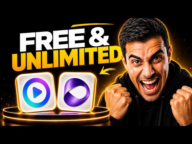 The ONLY 2 AI Video Generators You Need (FREE & UNLIMITED)
