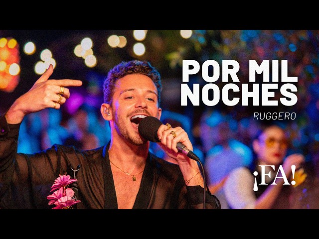 Por mil noches – RUGGERO con Mex Urtizberea | Sesiones ¡FA!