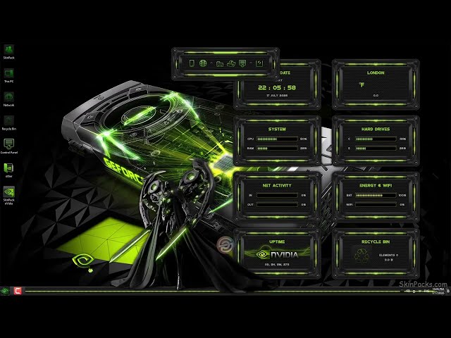 NVIDIA Premium SkinPack for Windows 11