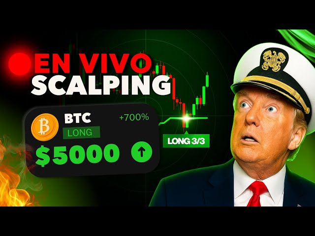 💥 SCALPING BITCOIN Y ALTCOINS 🤑 | TRADING CRIPTO EN VIVO🔴