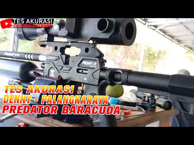 TES AKURASI SENAPAN ANGIN PREDATOR BARACUDA PESANAN BOS DENNY, PALANGKARAYA