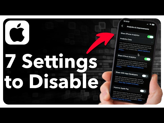 7 iPhone Settings You Need To TURN OFF!