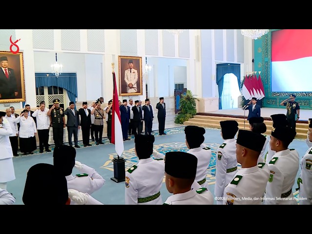 LIVE: Upacara Pengukuhan Paskibraka Tingkat Pusat 2026, Istana Negara, 15 Agustus 2026