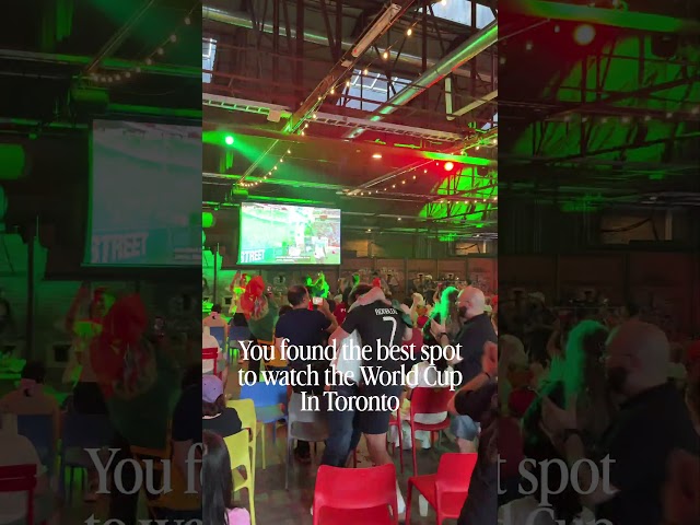 Best spot to watch World Cup matches in Toronto