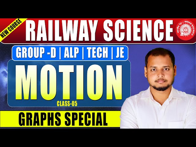 Graphs Special | Railway Science (2026-27) | Motion (गति) | Class 05 |