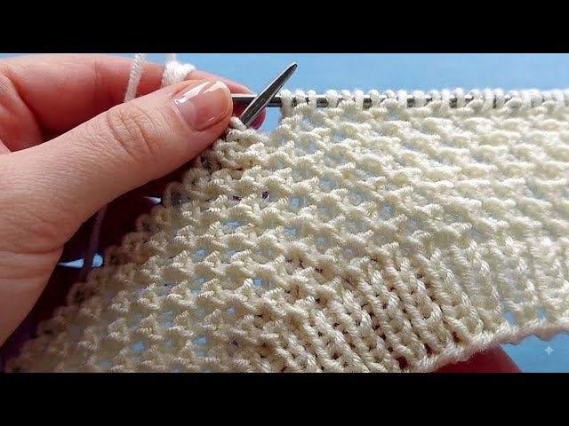 Easy and Stylish Knitting Pattern  Step-by-Step #knitting #crochet #diy