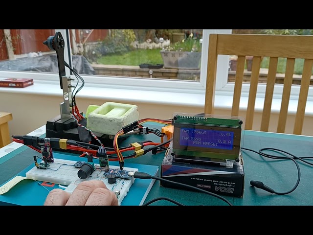 DIY RC Motor Test Thrust Stand
