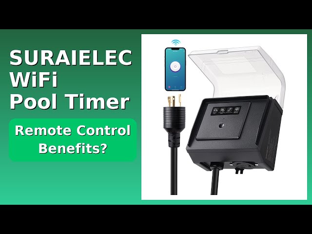 REVIEW (2026): SURAIELEC WiFi Pool Timer. Features.