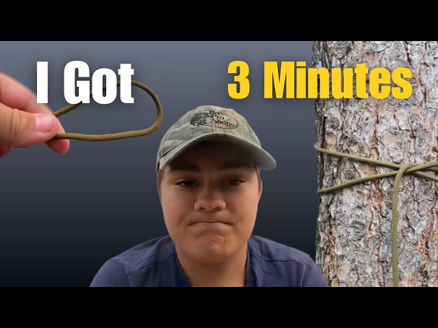 Give Me 3 Minutes... You'll Learn How To Tie Knots You'll Always Use