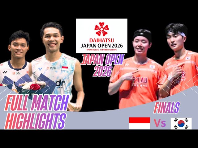 FINAL | Alfian/Fikri 🇮🇩 Vs. Kim/Seo 🇰🇷 | Japan Open 2026
