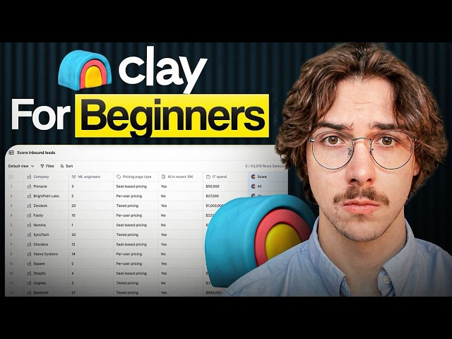 Curso intensivo gratuito de Clay.com para 2026
