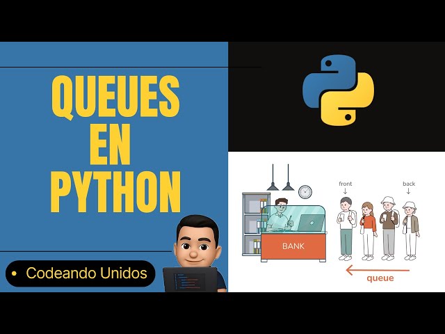 Queues en Python EXPLICADAS | FIFO, deque vs listas (O(1) vs O(n))