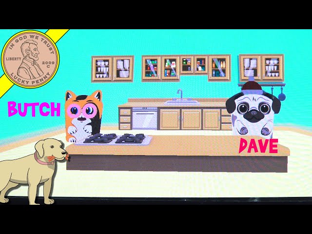 Toaster Pets Cartoons Animation Studio - Butch A Cat & Dave A Dog!
