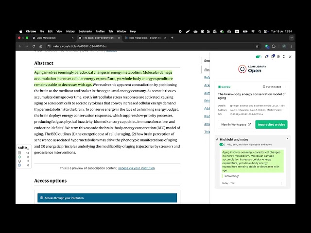 Lean Library Workspace 101: The Basics