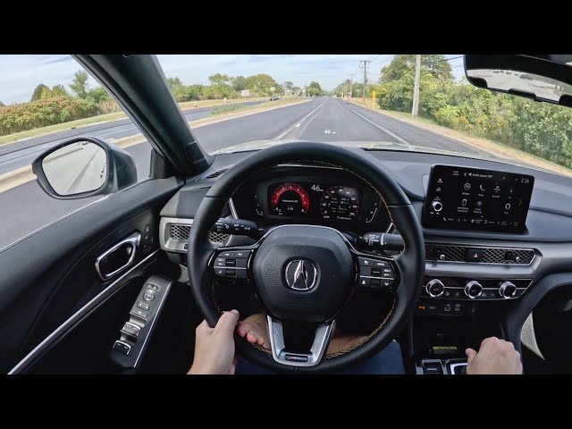 2026 Acura Integra A-Spec w/Technology Package POV Start Up, Test Drive (1.5-Liter VTEC Turbo-Four)