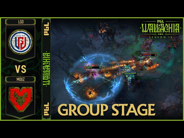 LAST CHANCE! LGD vs MOUZ - HIGHLIGHTS - PGL Wallachia Season #9 | DOTA2