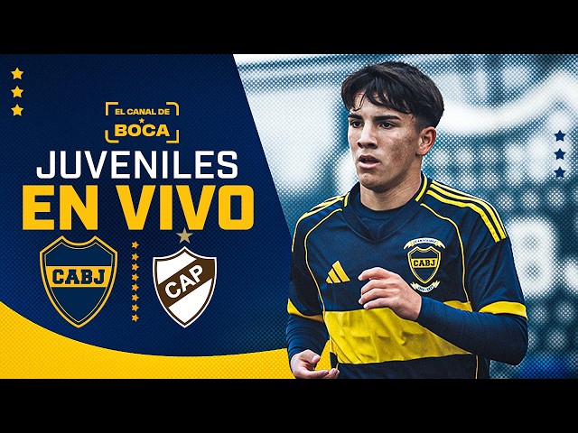 BOCA vs PLATENSE EN VIVO | FECHA 20 | TORNEO de JUVENILES | EL CANAL DE BOCA