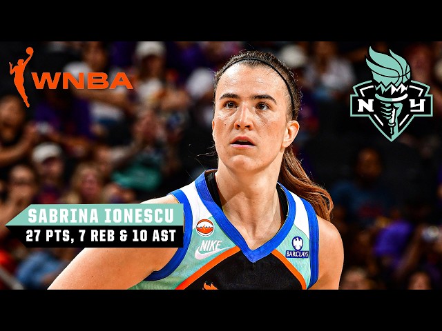 Sabrina Ionescu INSTRUMENTAL in Liberty's double-digit comeback vs. Mercury 🔥 | WNBA on ESPN