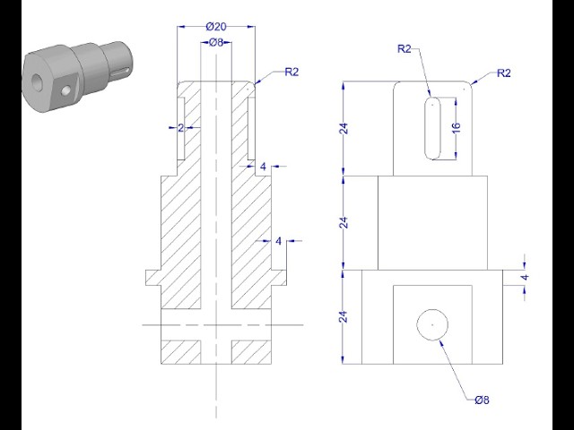 AutoCAD 3D Practice Tutorial | Step-by-Step Design for Beginners - 65 | Easy Method