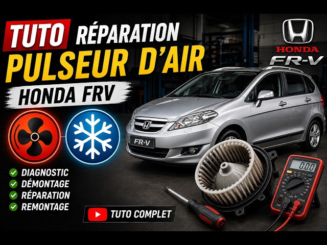 HONDA FR-V: BLOWER MOTOR NOT WORKING? DIAGNOSIS AND REPAIR!