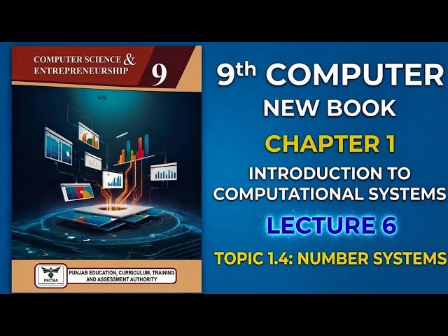 9Th Class Computer New Book 2026 || Chapter 1,Lecture 6 || Punjab Board 9th new Computer