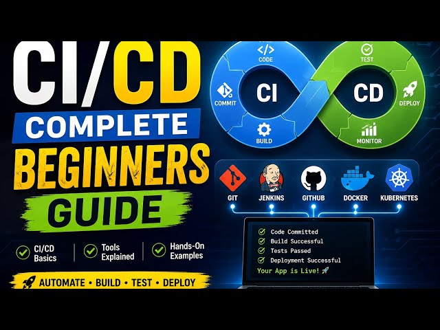 CI/CD Pipeline on Linux | Build, Test, Deploy Automatically (Step‑by‑Step)