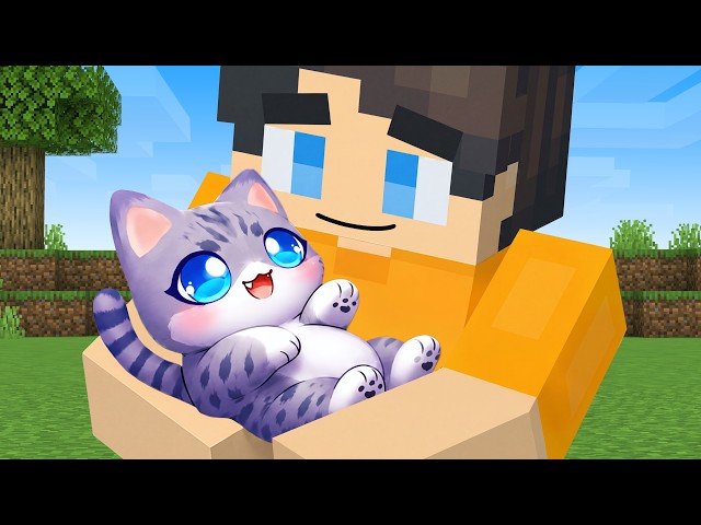 Chip Adopted a PET in Minecraft