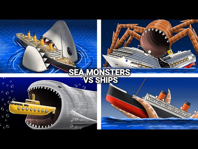 Sea Monsters vs Ships ⚓️🚢 (Pilot Episode)