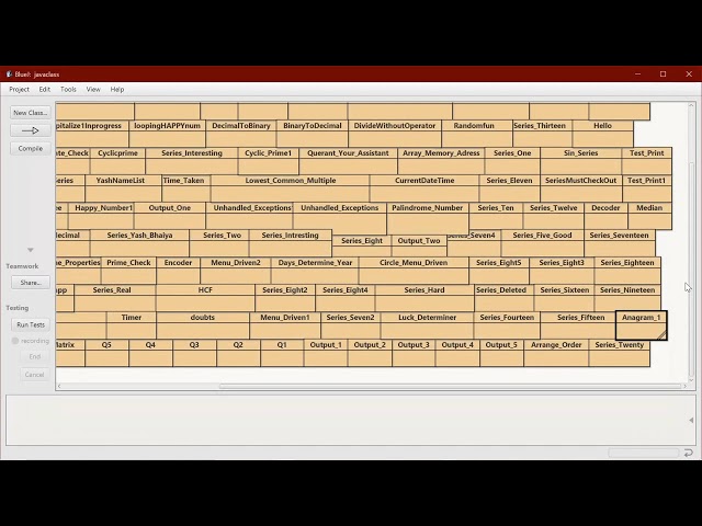 Anagrams( All Possible Combinations Of A Word's Characters ) Java Program