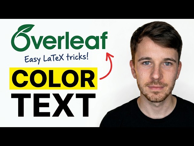 How to Color Text in Overleaf 2026 (Easy Guide)