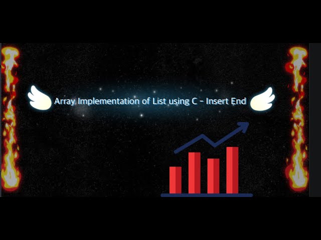 2.3 Array Implementation of List Insert End in Tamil | CS8391| Anna University Syllabus