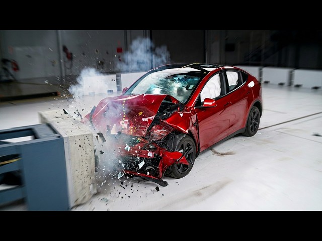2027 Tesla Model Y - Crash Test