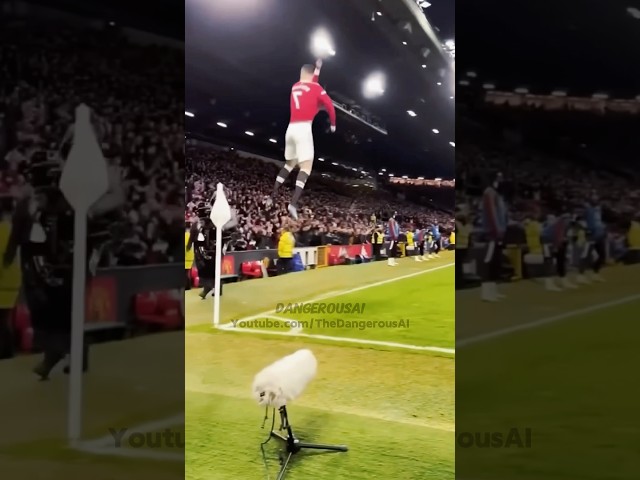 Ronaldo siuuu celebration goes wrong 😳