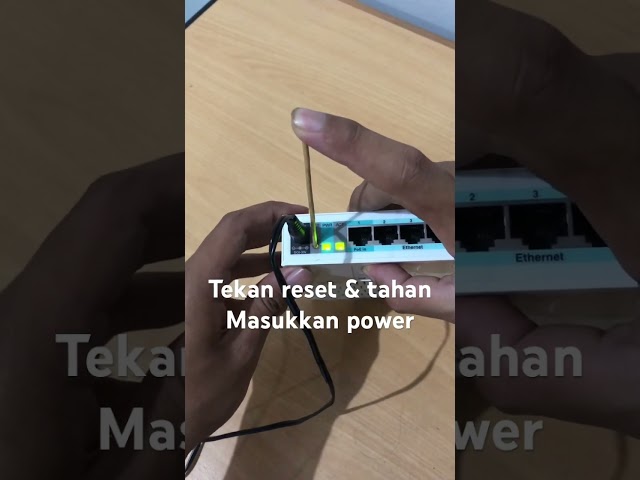 Hard reset Mikrotik, then, then, and then. Too many "thens."