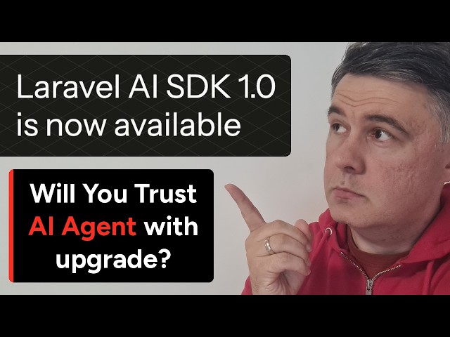 I Tried Upgrading Laravel AI SDK to v1.0 with Claude Code Skill
