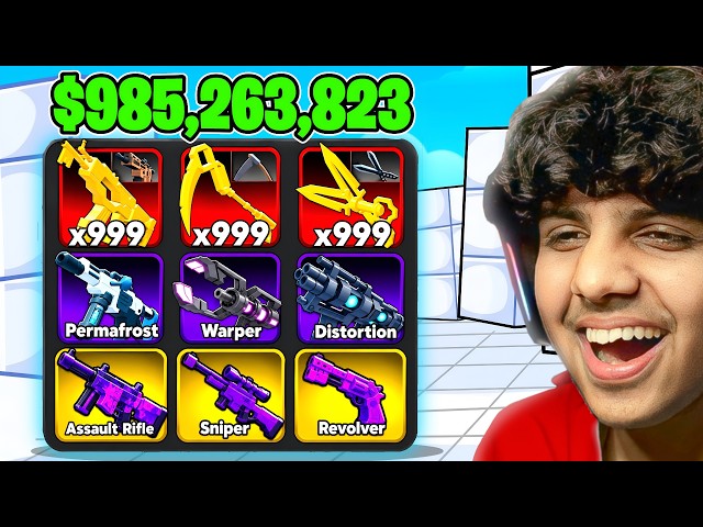 I Spent $971,544 Robux To Get EVERY GUN In Rivals😍