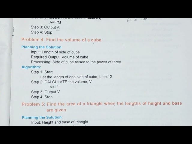 Problem 3 and 4-Chapter # 1|| Programming techniques||Grade 10