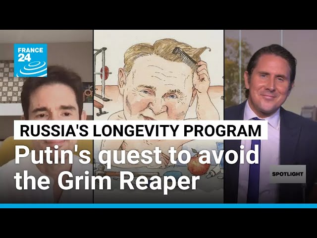 Putin's quest to avoid the Grim Reaper: What's behind $26 billion longevity programme? • FRANCE 24